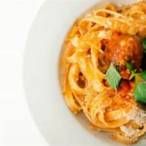 Chicken Meat Ball Pasta